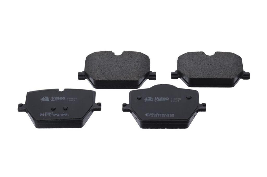Jeu de 4 plaquettes de frein VALEO ref. 610495